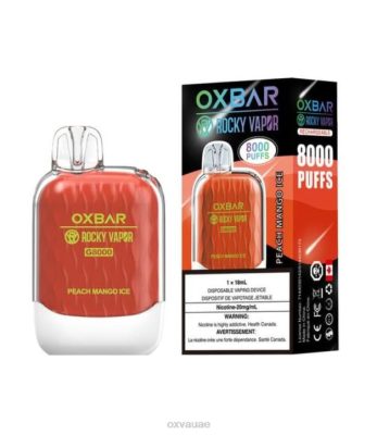 OXVA Vape Sale | OXVA OXBAR g8000 PRNN39 ثلج مانجو خوخ